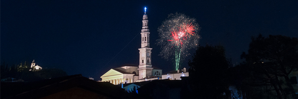 Fuochi artificiali a Monteforte 2016.